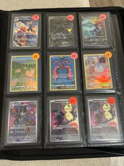 Binder of pokemon cards