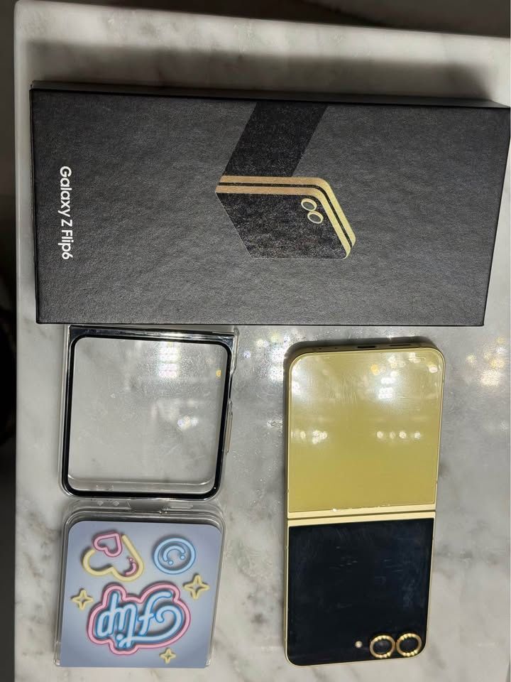 Samsung Zflip 6 Unlock 256G Yellow