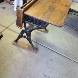 Antique School Desk