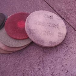 Flooring buffing pads