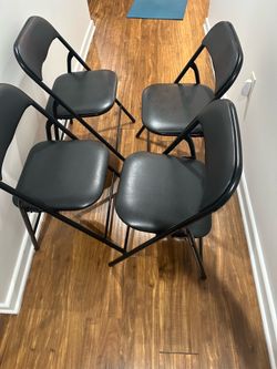 Folding chairs