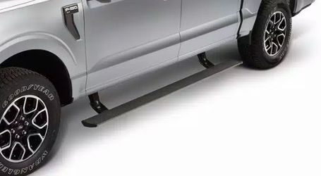 AMP research Electric Running Boards for trucks