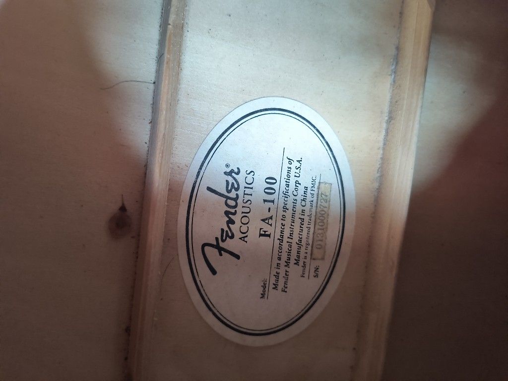 Fender Acoustics Getar