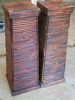 Bamboo Pedestals