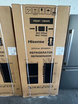 Refrigerator Hisense 31”.1 New