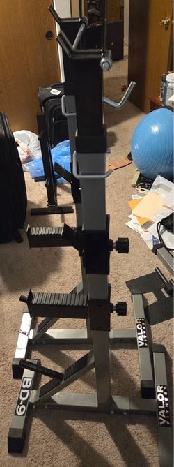 Valor Fitness BD-9 Adjustable Squat Rack / Squat Stands