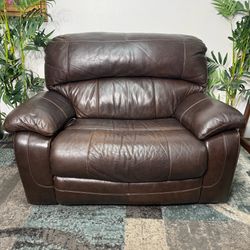 Leather Recliner Free Delivery Oversized Chair