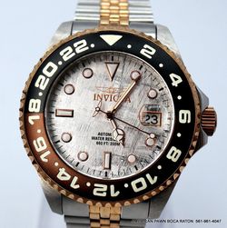 Invicta Pro Diver Meteorite Dial 45mm Watch Automatic Model 31487