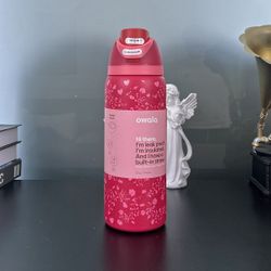 owala 24oz/32OZ Insulated Stainless Steel Water Bottle Double-Layer Kettle With Straw Vacuum Flasks For Sports Travel