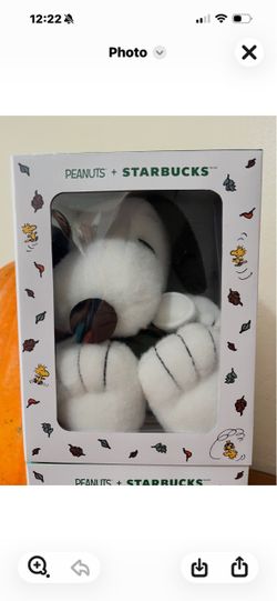 Peanuts x Starbucks Snoopy Plush