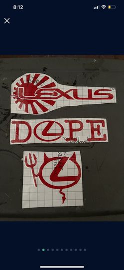 Lexus Stickers 