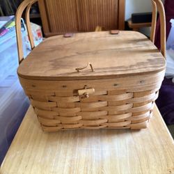 1994 Longaberger Two Pie Basket