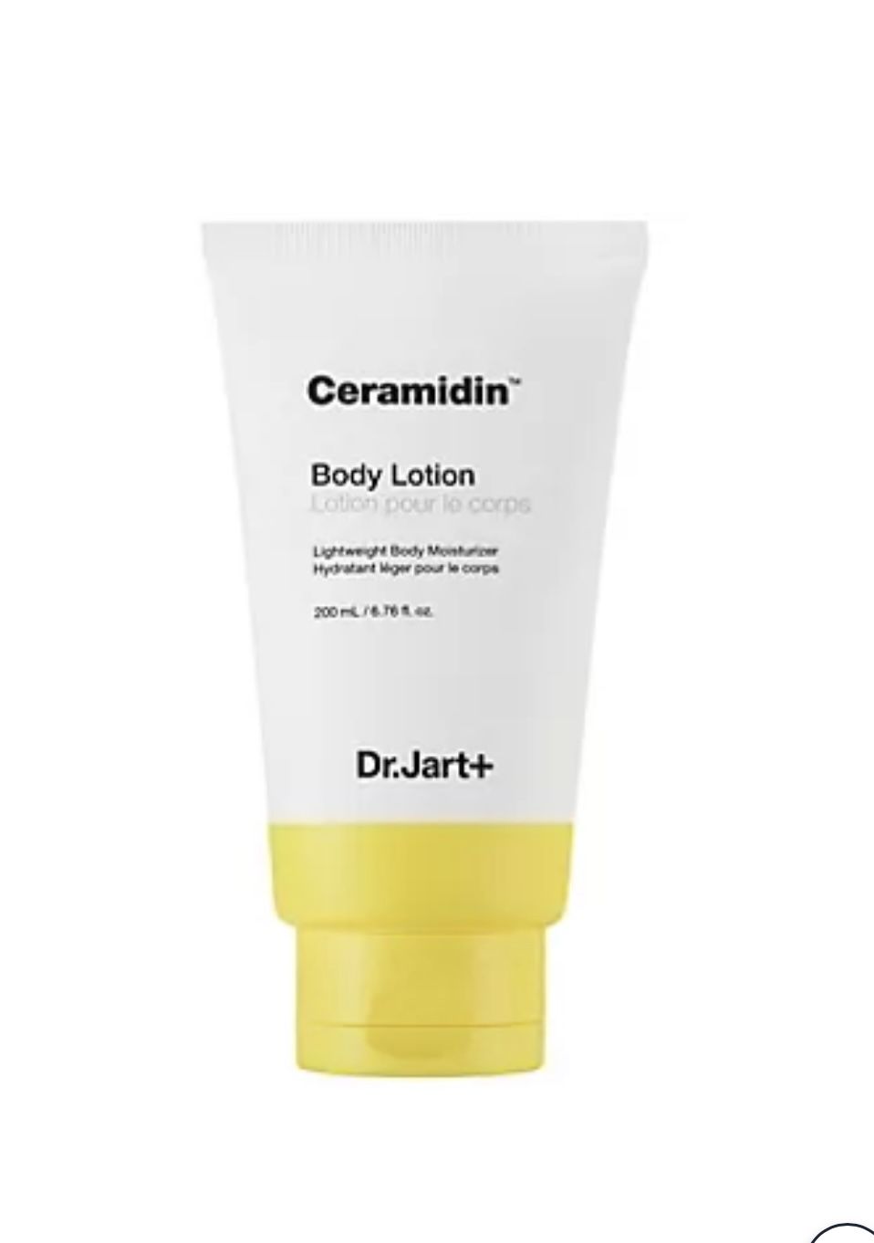 Dr Jart CERAMIDIN Body Lotion Lightweight Moisturizer 6.76oz / 200ml NEW sealed
