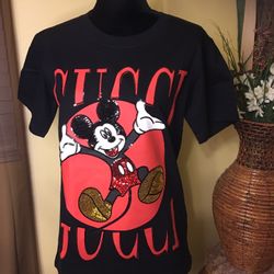 Black Mickey Mouse shirt