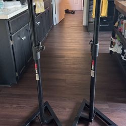 Proline PL6000P Adjustable Studio Monitor Stand Pair Black