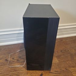 Black Samsung Subwoofer Speaker 