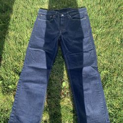 Dark Blue Levi 501 Size W34 L30