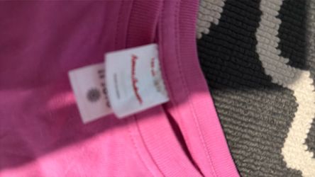 Girls Hanna Anderson Size 12 Pink and Magenta Tank Tops Set