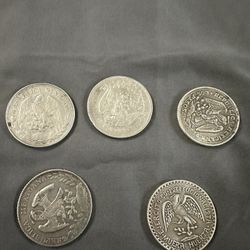 Monedas Antiguas De Plata