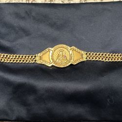 14k Gold Men’s Cuban Link Bracelet 