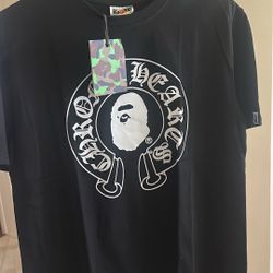 Bape x chrome hearts Baby Milo collab shirt