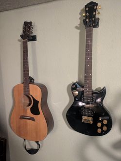 1990s Antique Vintage Guitars Work Great Very Clean Washburn/Lyon Free Amp $80obo