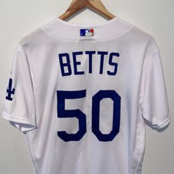 Nike Authentic Dodgers Mookie Betts Jersey
