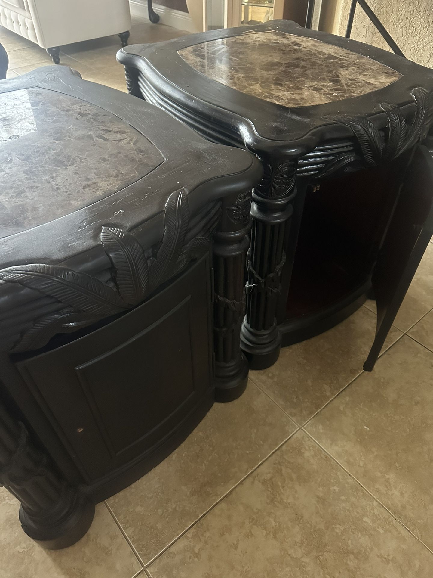 Two Couch End Tables