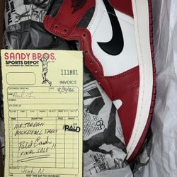 Jordan 1 LOST AND FOUND