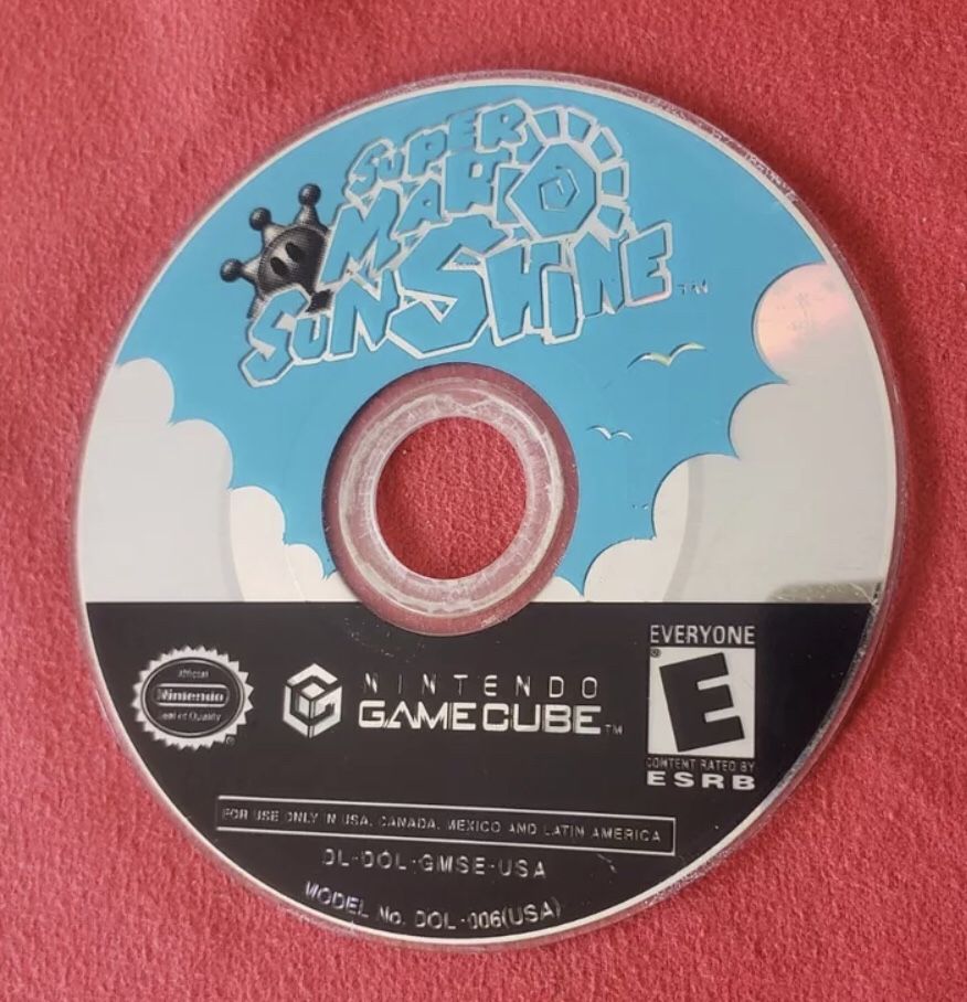 Super Mario Sunshine Nintendo GameCube - DISC ONLY