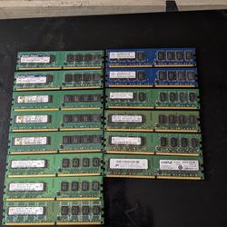 2 GB PC2 Desktop Ram $5