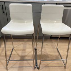 Two IKEA bar Stools 