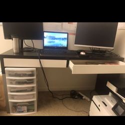 Desk with Drawers