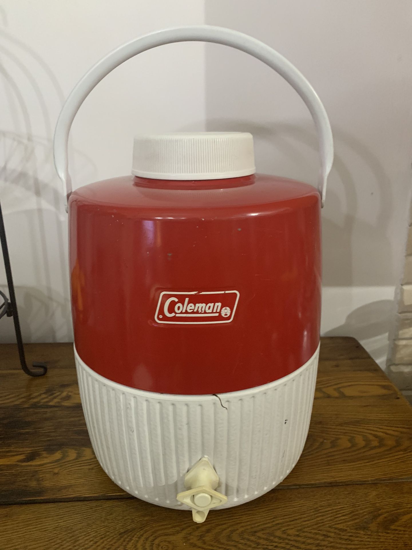 Vintage Coleman 2 Gallon Camp Water Cooler