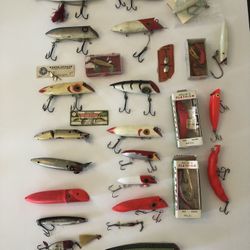 Fishing Lures Vintage Collection  $75 OBO. 