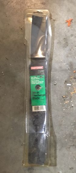 Craftsman Mower Blade For 38” Deck 25036 7124691