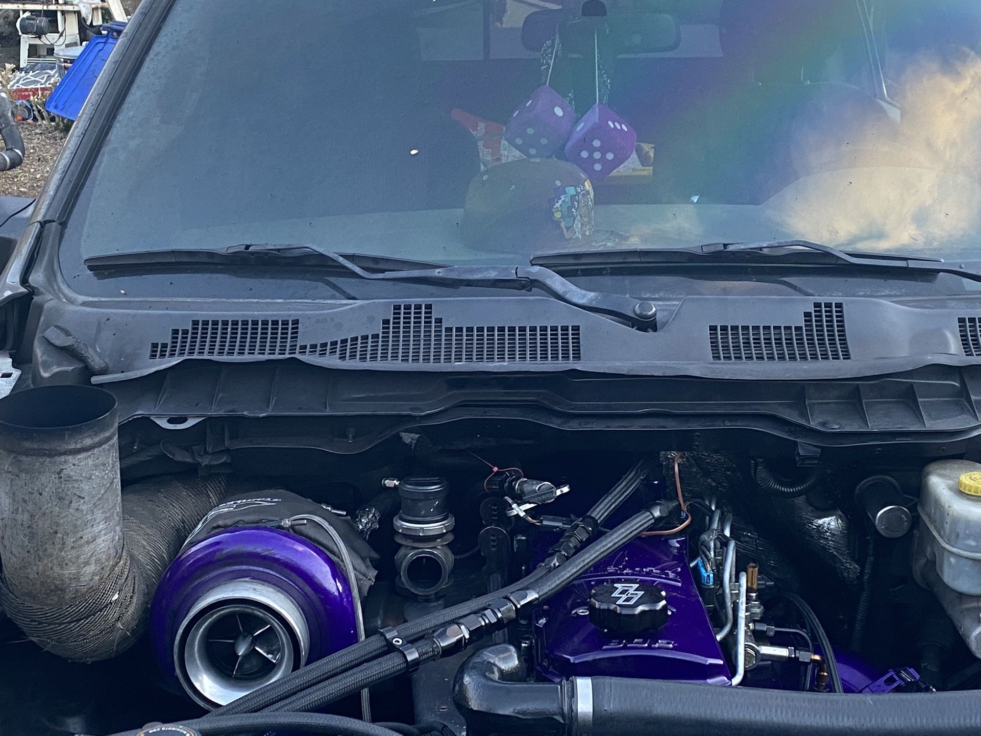 4th Gen Ram S400 Hood Stack & Hood With Hole Cut Out