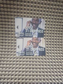31 Day Unlimited Ride Broward County Adult Bus Pass