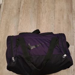 Nike Purple Duffle Bag