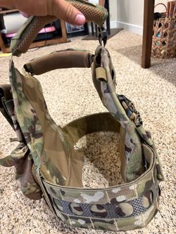 Plate carrier, slings, tripod for range day fun