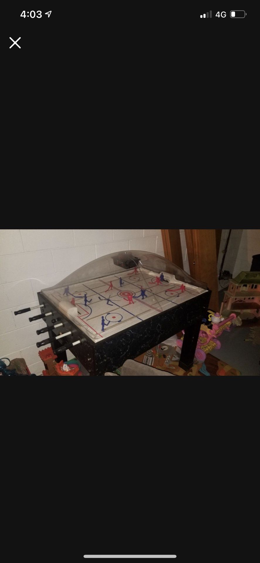 Bubble hockey