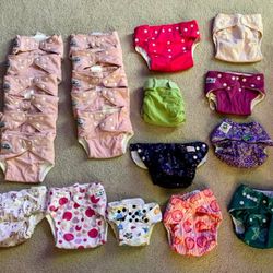 22 Cloth Diapers 