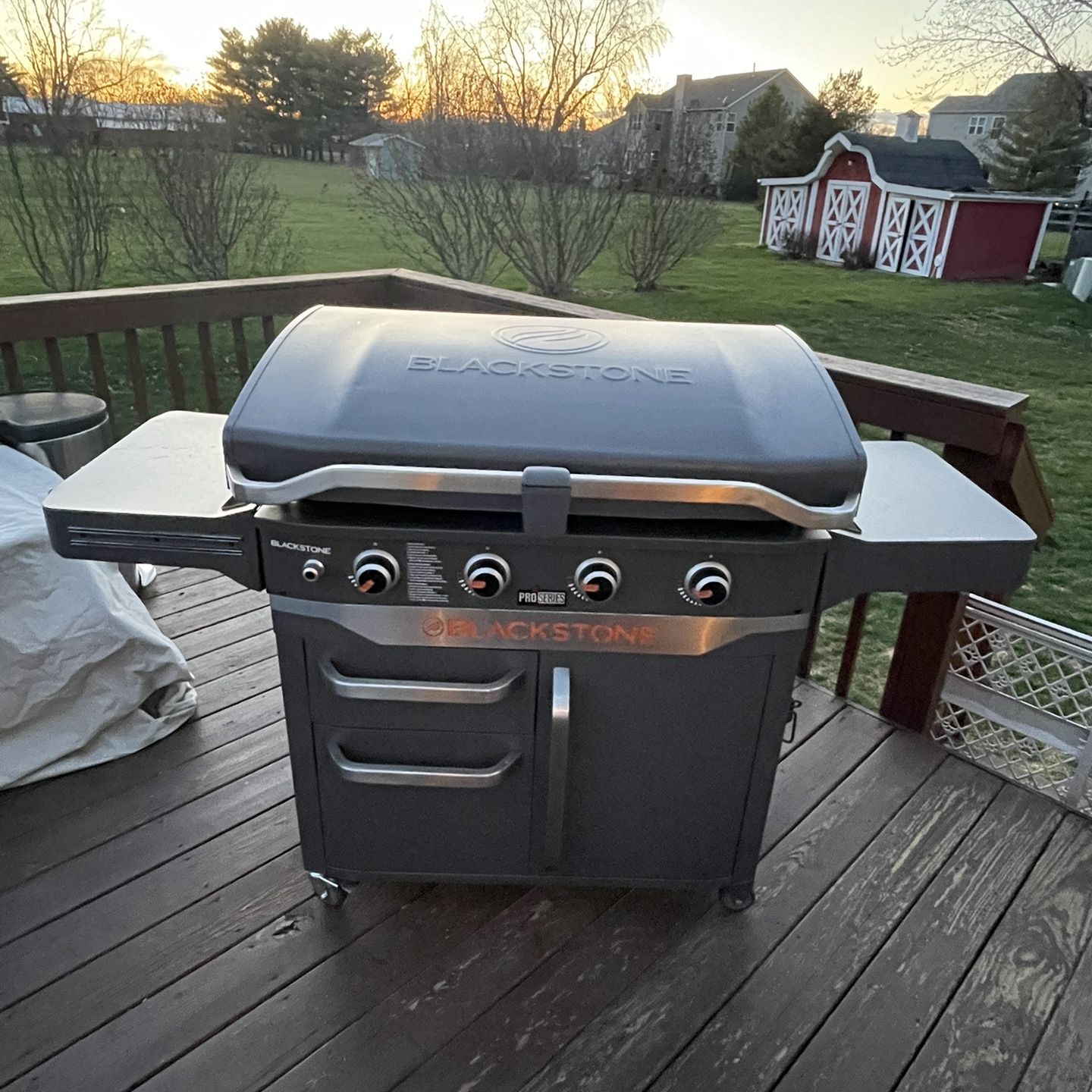 Blackstone grill cheap pro series