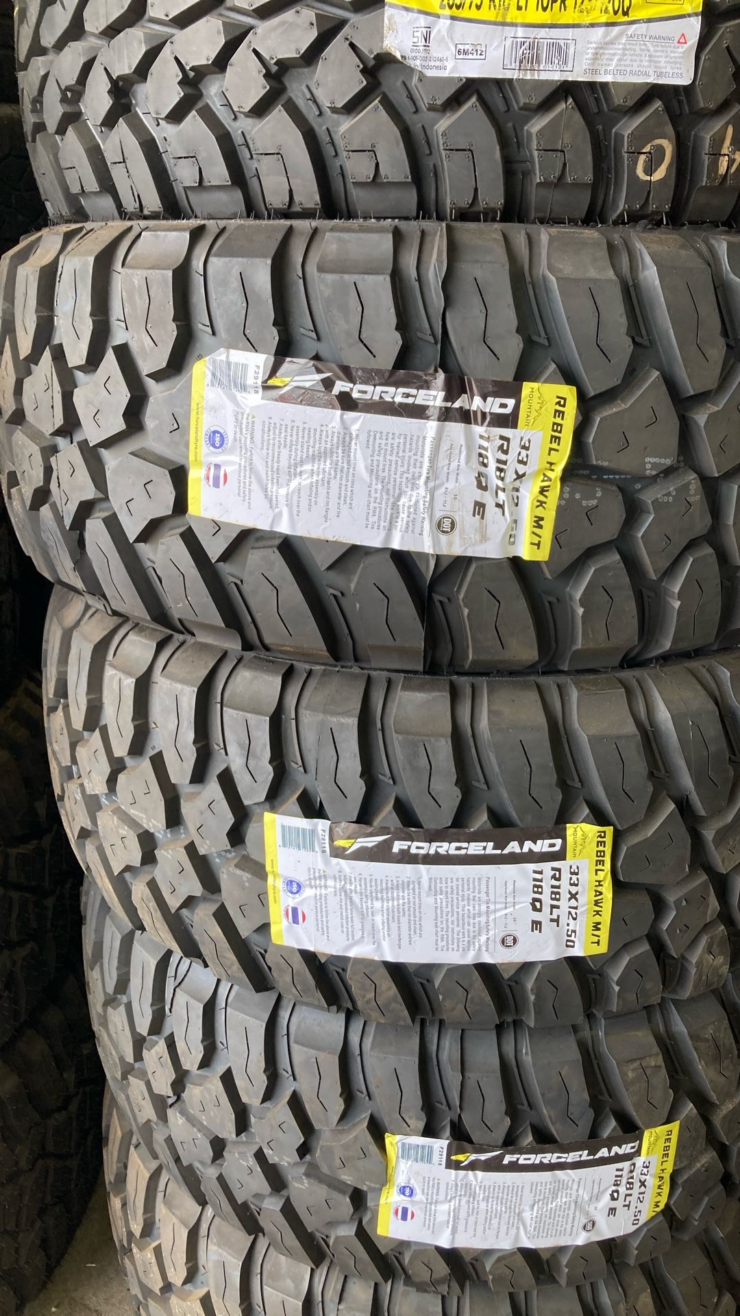 33 1250 18 Llantas nuevas
