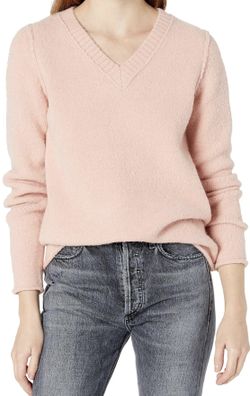 Women's Cozy V-Neck Pullover Sweater