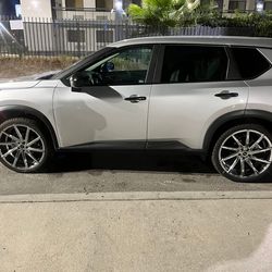 22" Strada Wheels Sega Chrome Rims & Tires