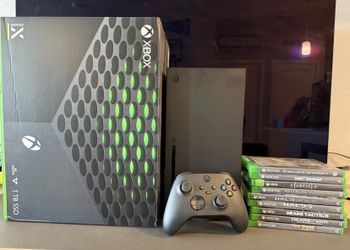 🔥 Microsoft Xbox Series X Black 1TB Console: 9 Games