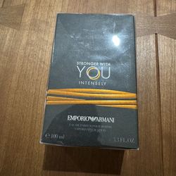 Stronger With You Intensely by Armani cologne men EDP 3.3 / 3.4 oz New in Box