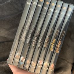 Full Harry Potter dvd collection, most sealed and new