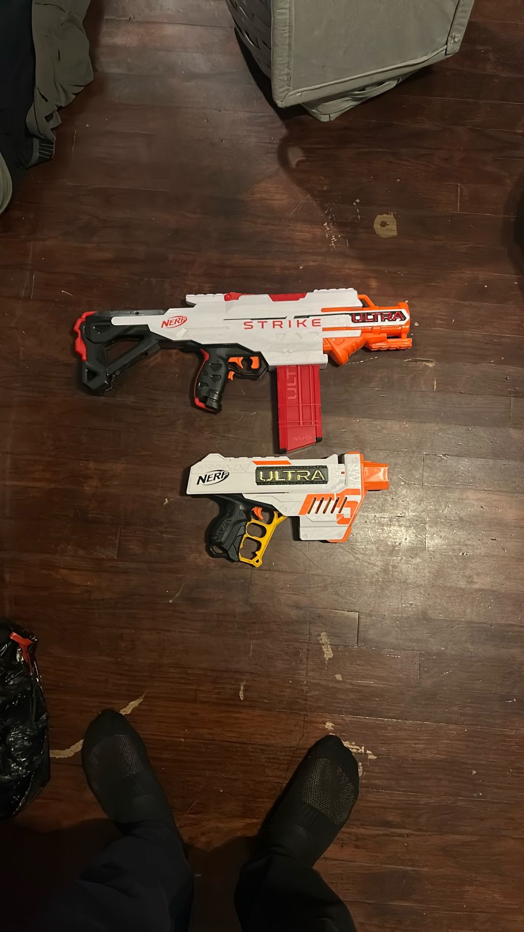 Nerf Ultra Strike And Nerf Ultra With Bullets